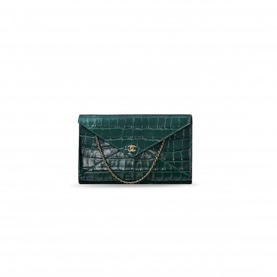 CHANEL CLUTCH WITH LEATHER STRAP AP5232 (21.5*13*2cm) 